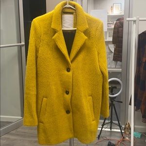 Yellow Kaffe Coat